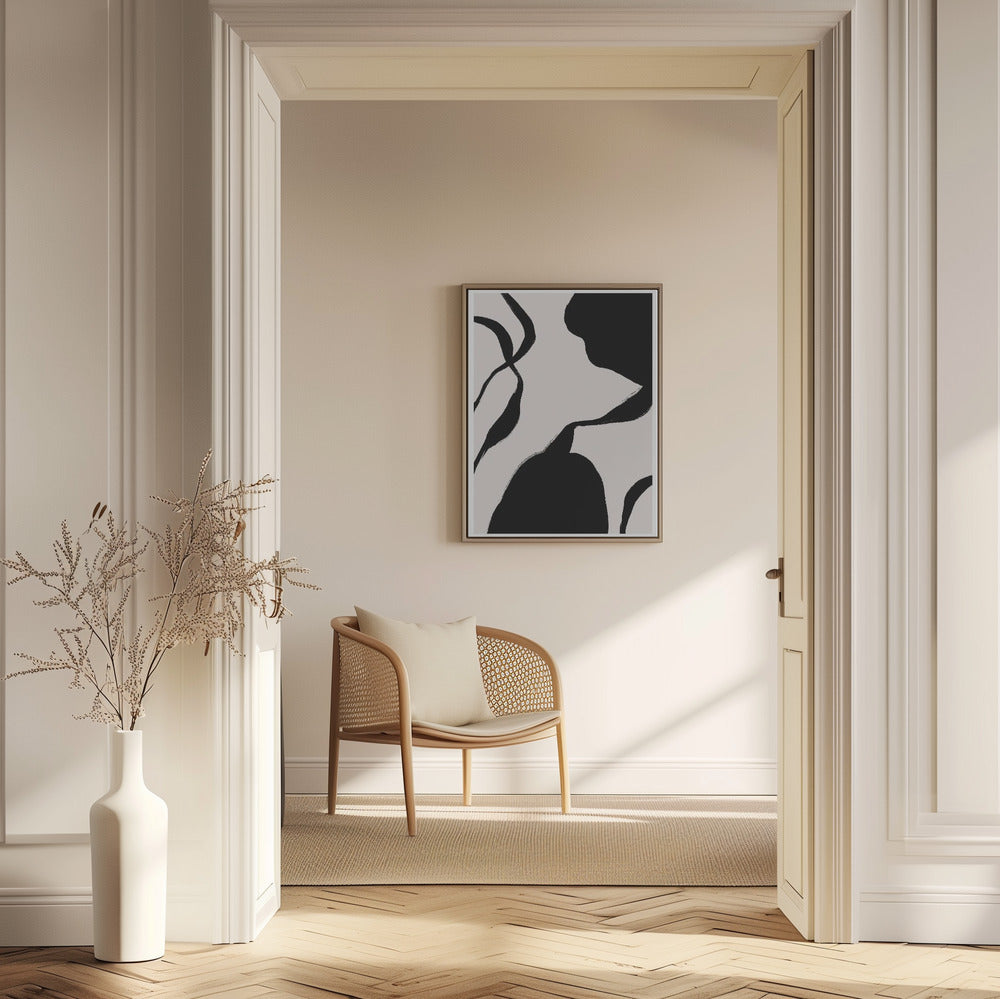 Flowing Contrast | Poster