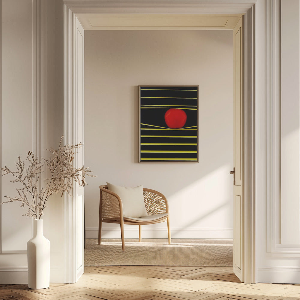 Lijnen en cirkel | Posters - Kunstdrukken