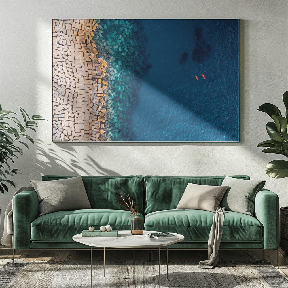 D'en haut II | Tableaux sur Toile