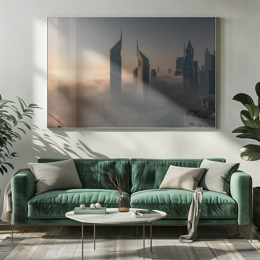 Fog Lockdown on the City of Steel | Canvas