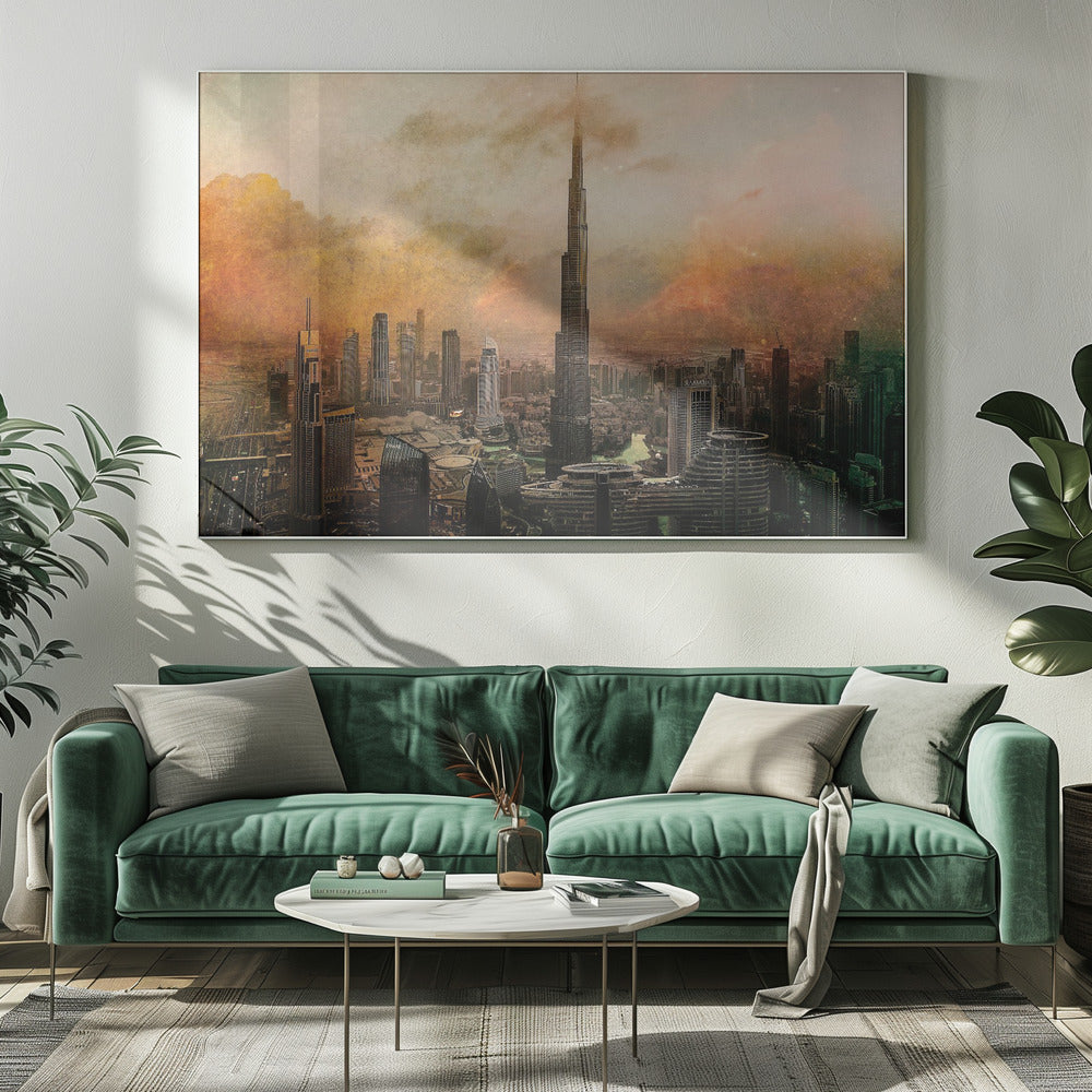 Burj Khalifa | Stampe su Tela