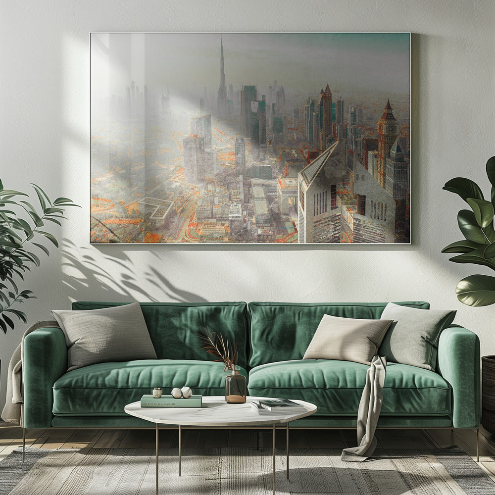 Tvillingtornen - Dubai | Canvas