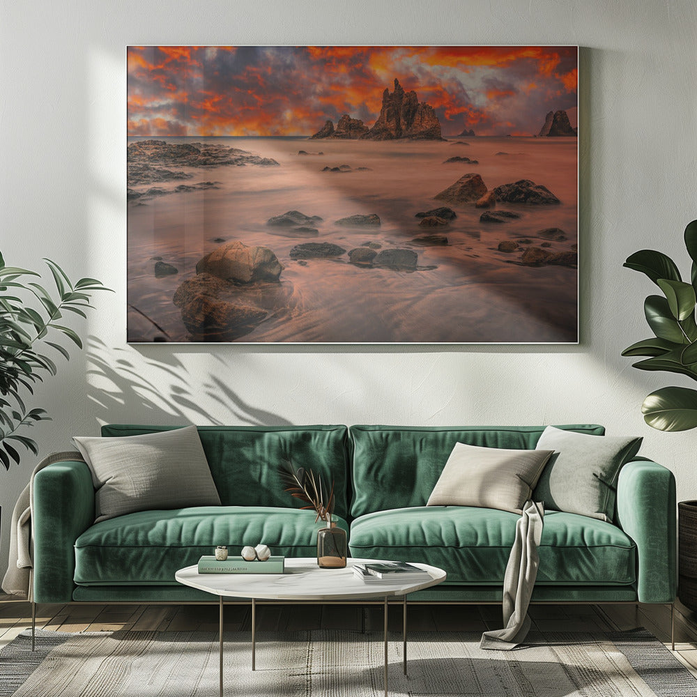 Kanarian auringonlasku | Canvastaulut