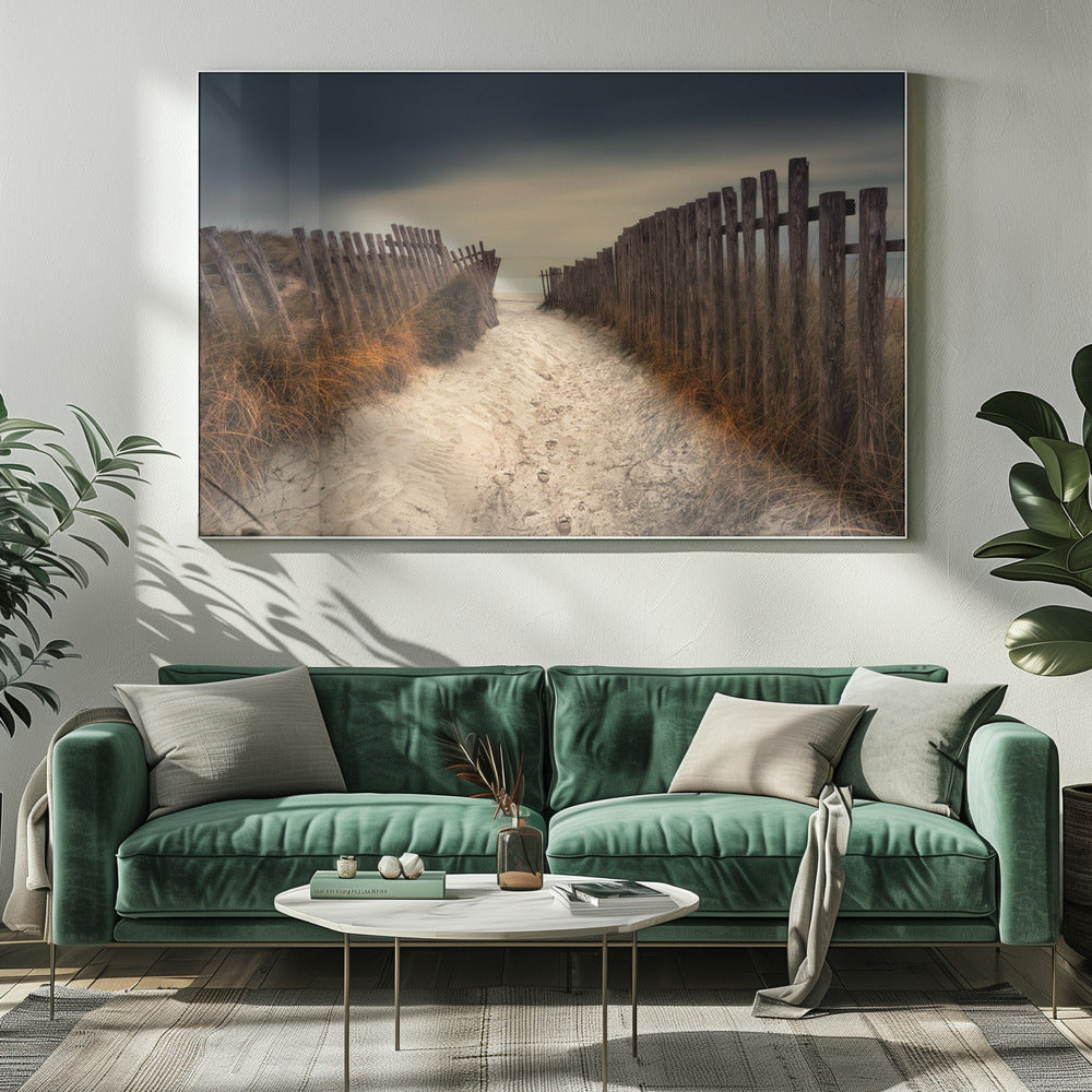 Der Weg, der zu dir führte | Leinwand-Bilder