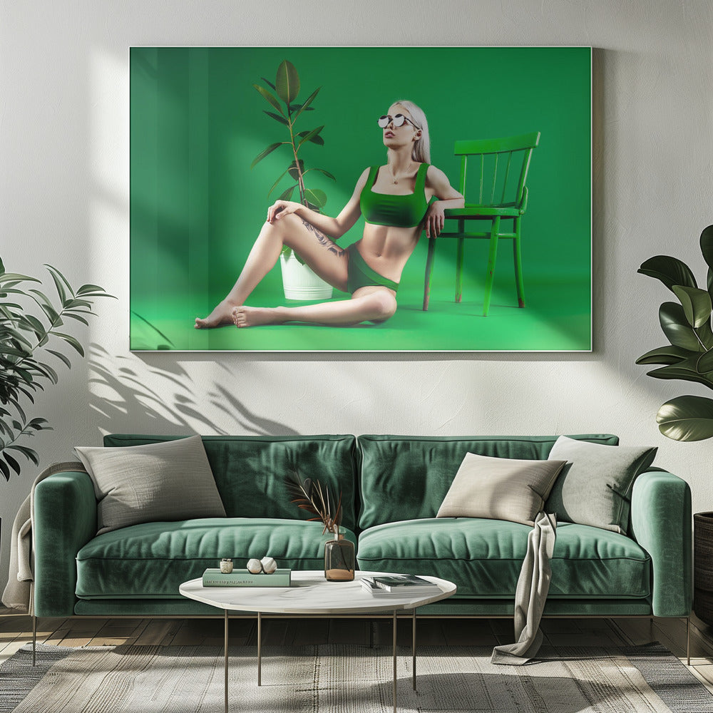 Sapore di verde | Stampe su Tela