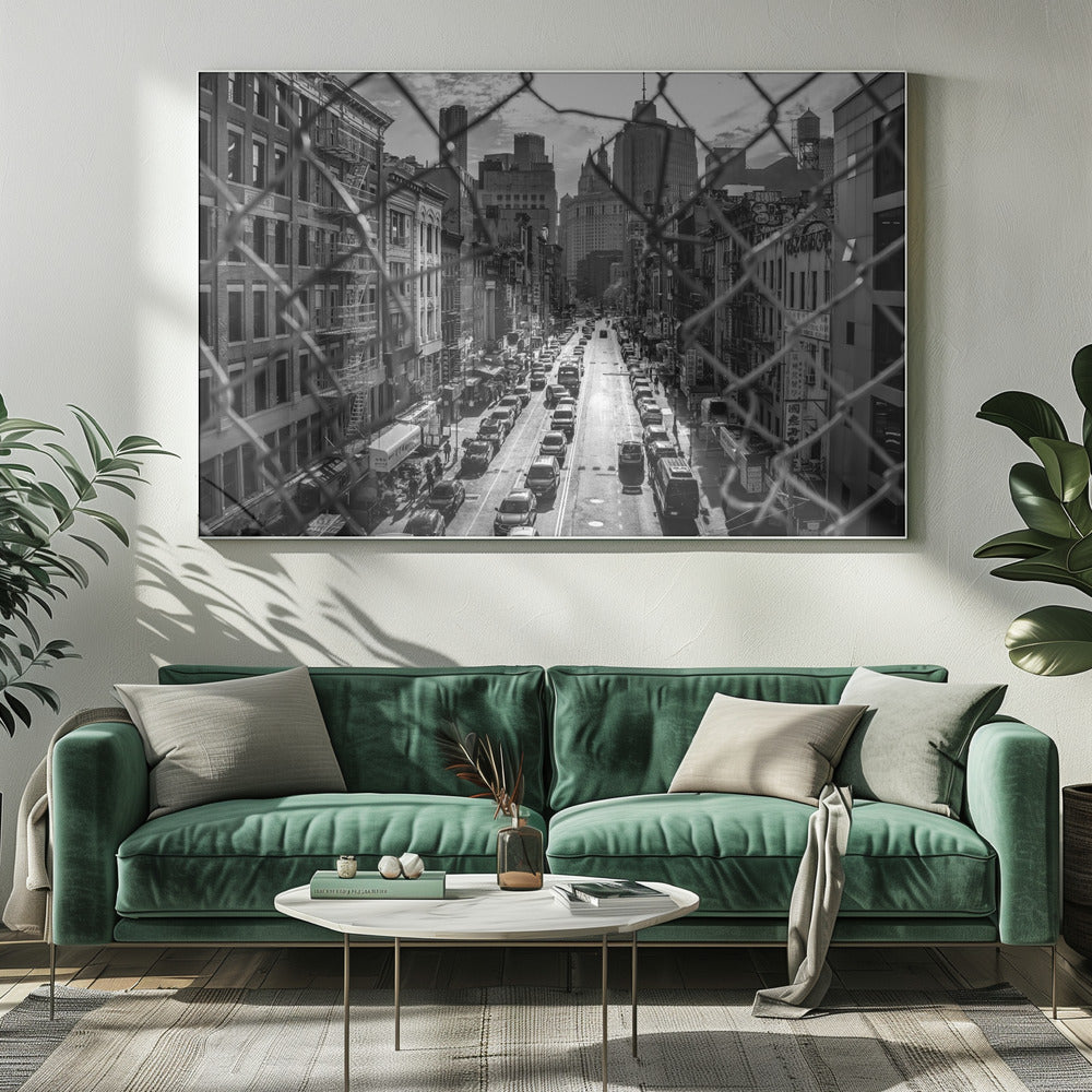 New York / Quartier chinois | Tableaux sur Toile