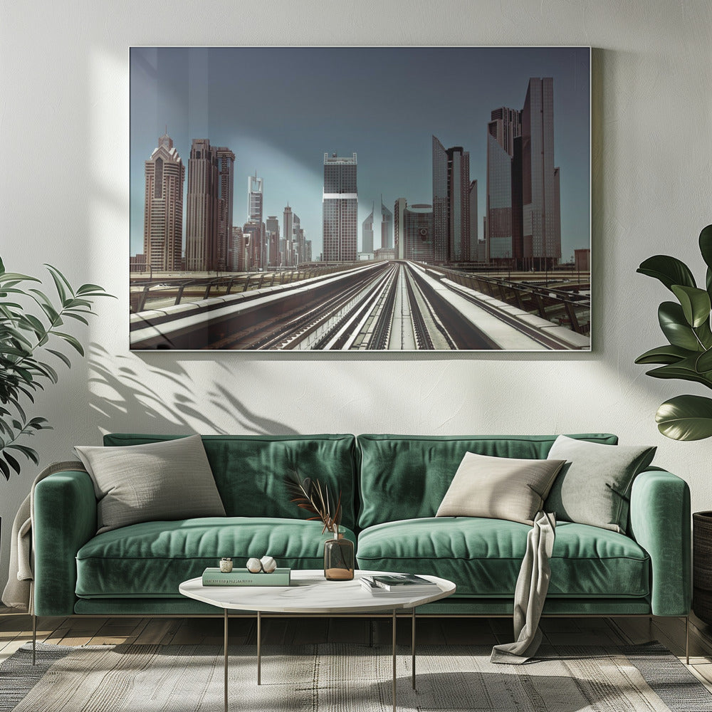 Dubai Metro | Lerretsbilder