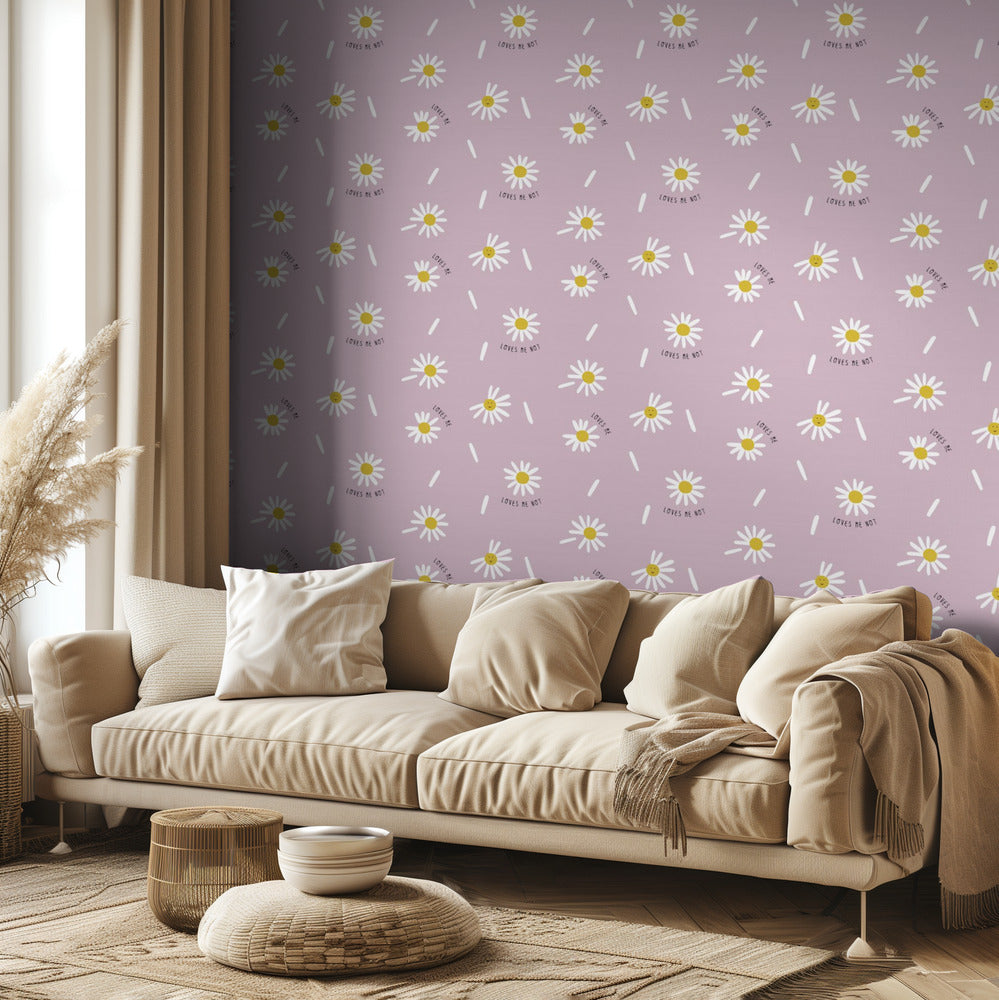 Daisy Love (pattern design) | Wallpaper