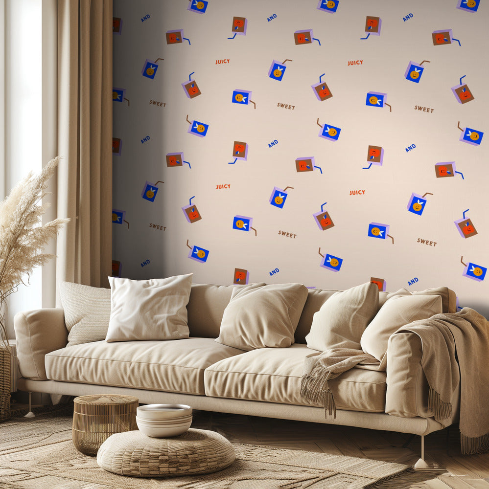 Sweet and Juicy (pattern design) | Wallpaper