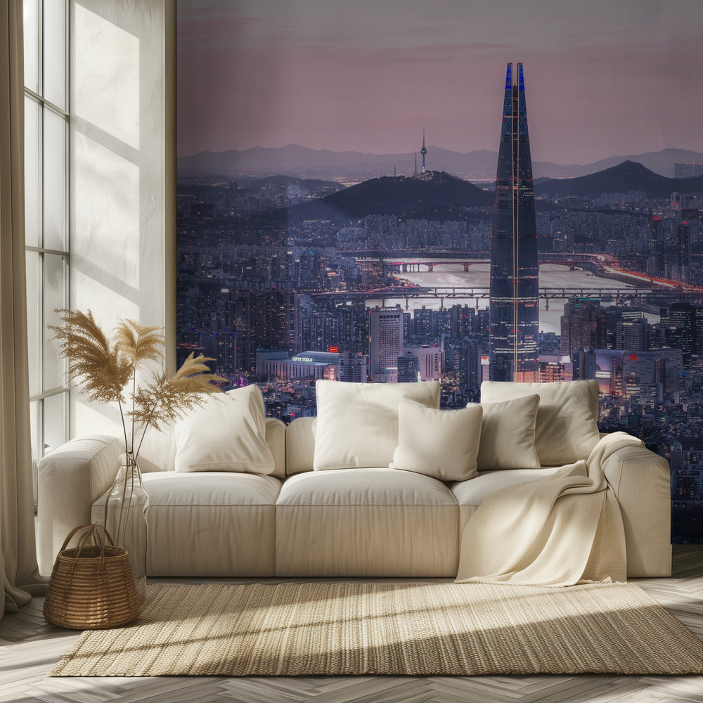 Seoul stad | Fototapet