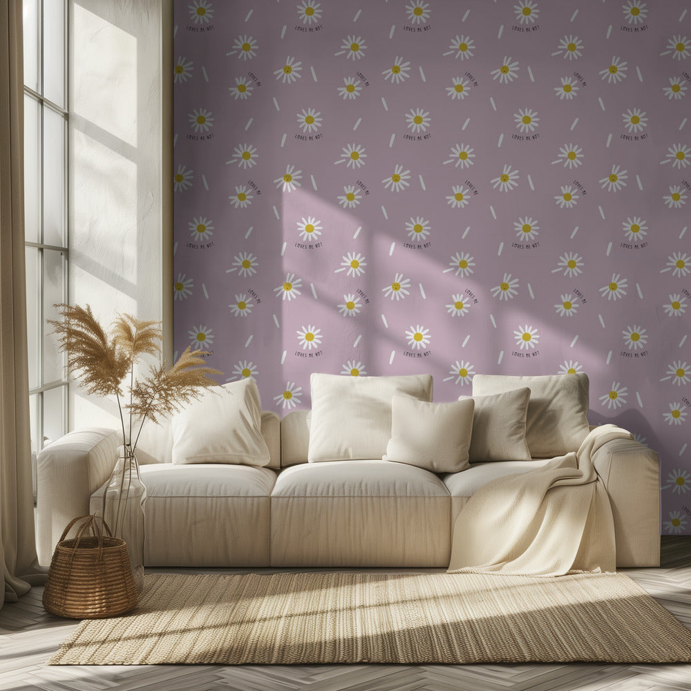 Daisy Love (pattern design) | Wallpaper