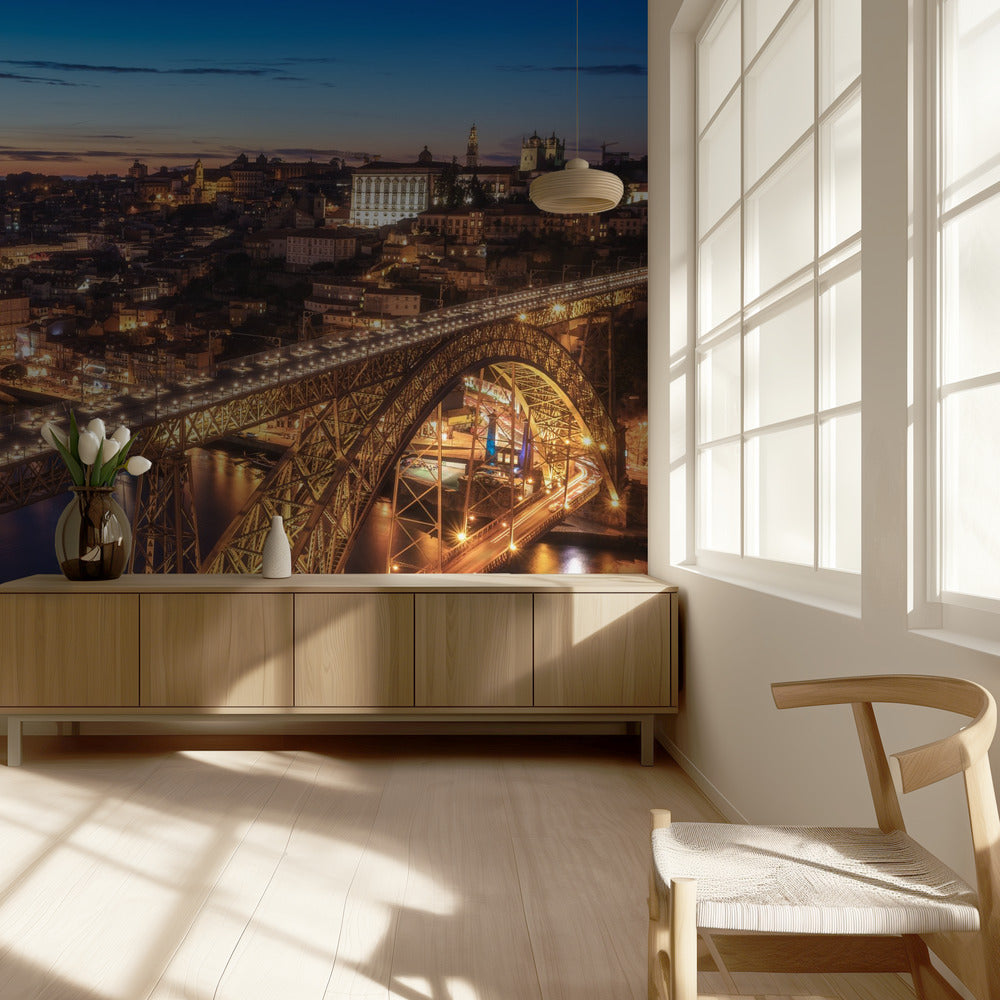 Portugalia - Porto Blue Hour | Fototapeta