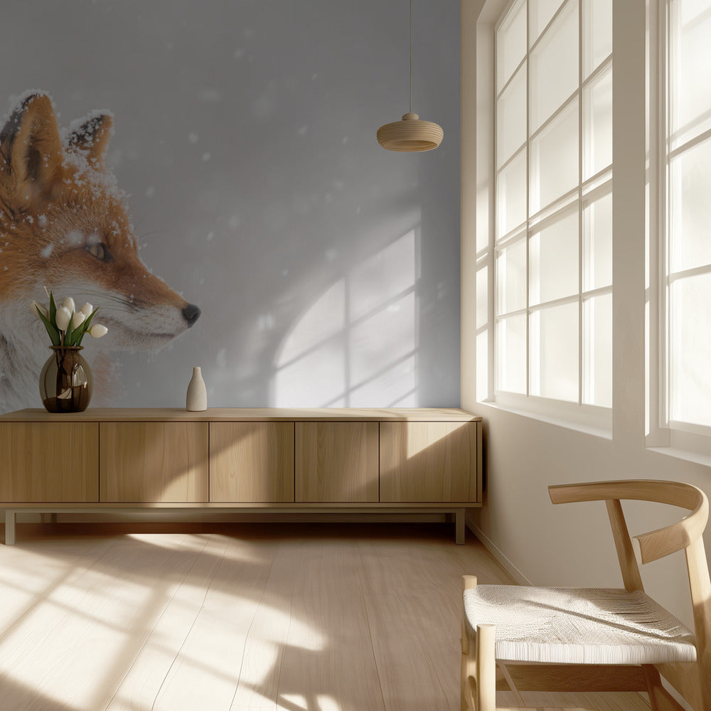 Snön faller… | Fototapet