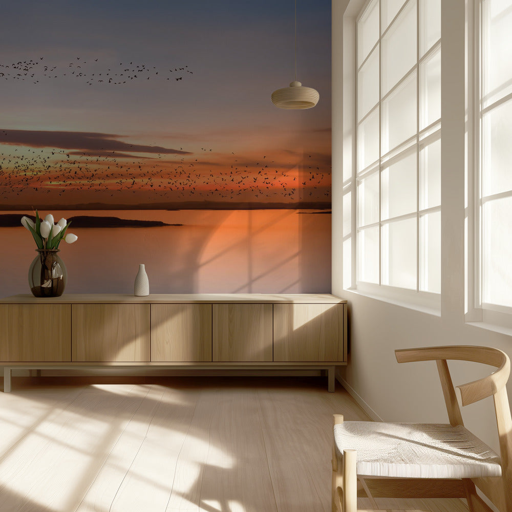 al atardecer | Papel Pintado Fotográfico
