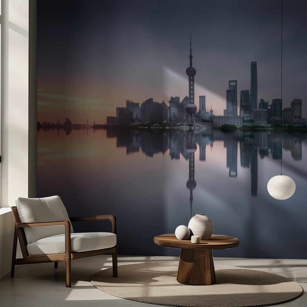 Goedemorgen Shanghai | Fotobehang