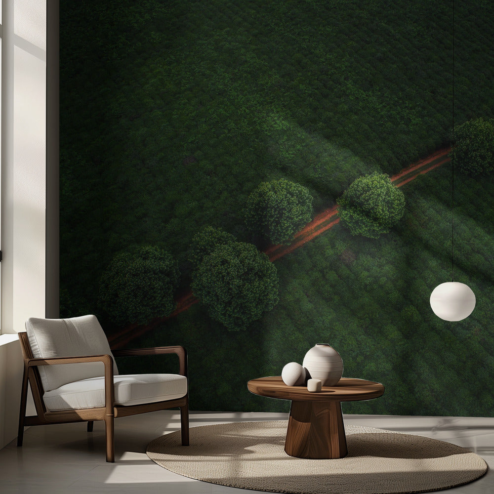 Perlas Verdes | Papel Pintado Fotográfico