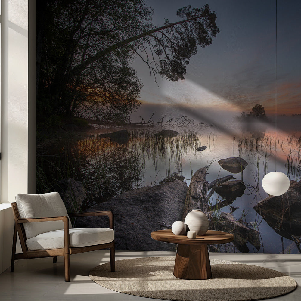 fridfull morgon | Fototapet