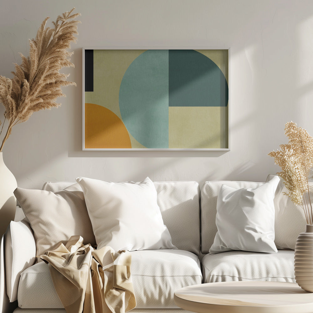 Rainbow Plus Shapes3 | Poster