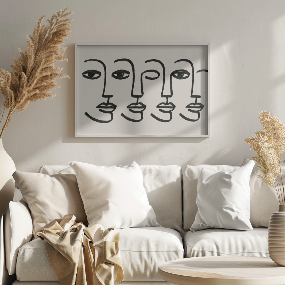 Faces in Harmony | Poster