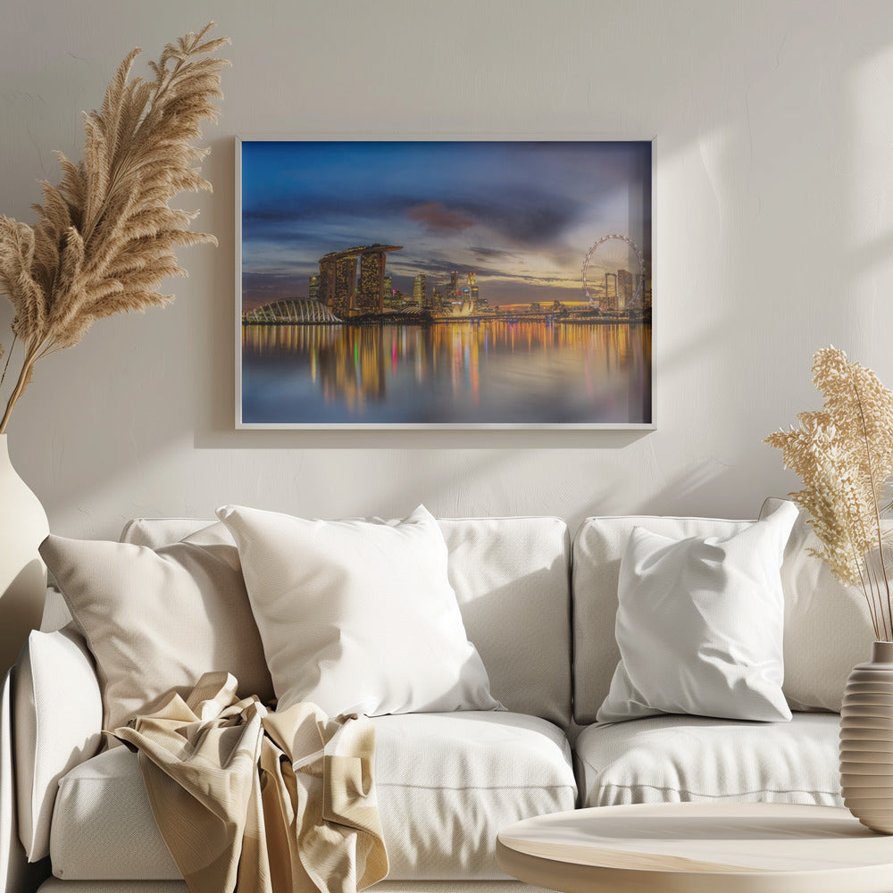 Atardecer en la bahía | Posters - Impresiones de Arte