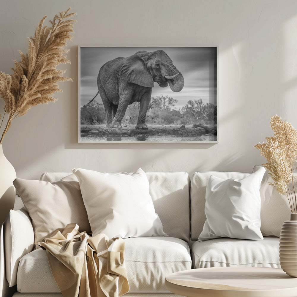 Stolz stehen | Poster - Kunstdruck