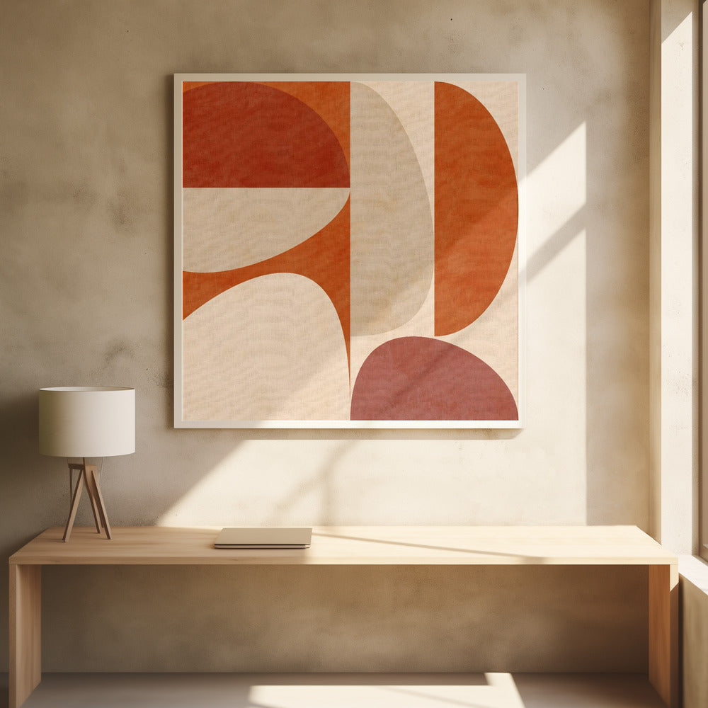 Autumn Mid Century Earthy 4 | Poster