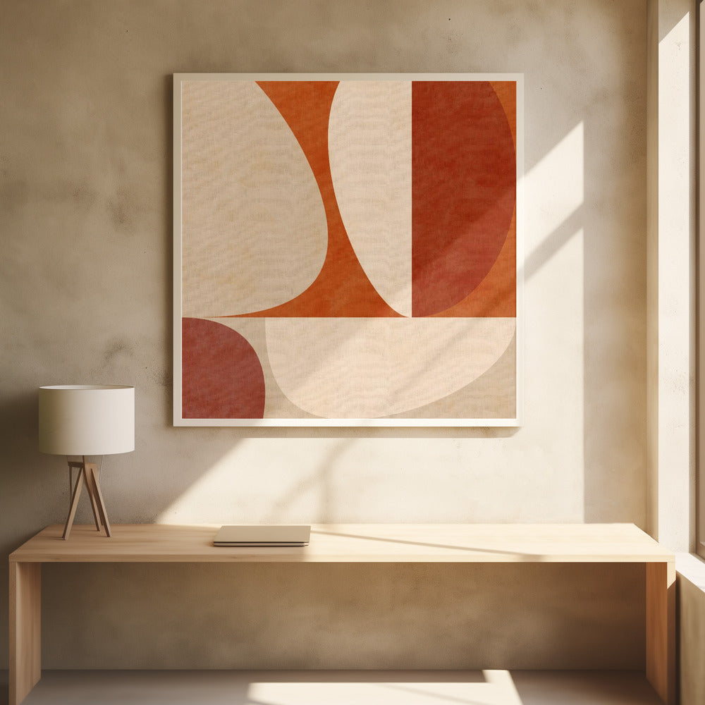 Autumn Mid Century Earthy3 | Poster