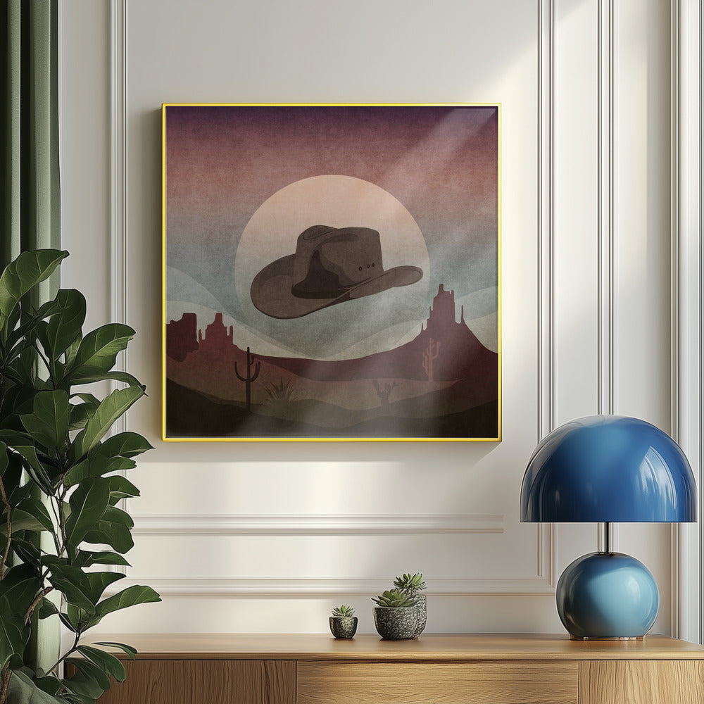 Chapeau de cow-boy | Posters - Affiche Artistique