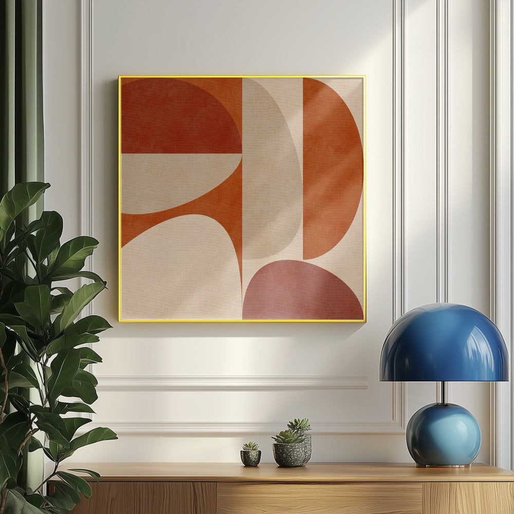 Autumn Mid Century Earthy 4 | Poster