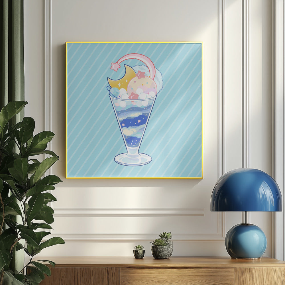 Parfait with Celestial Elements | Poster