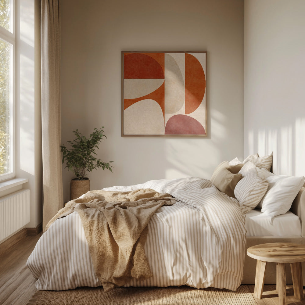 Autumn Mid Century Earthy 4 | Poster