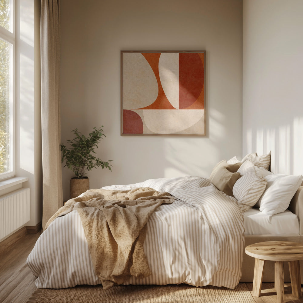 Autumn Mid Century Earthy3 | Poster