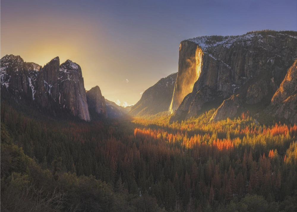 Yosemiten tulipalo | Julisteet - Taidevedokset