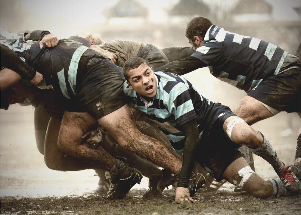 Rugby al estilo antiguo | Impresiones en Lienzo
