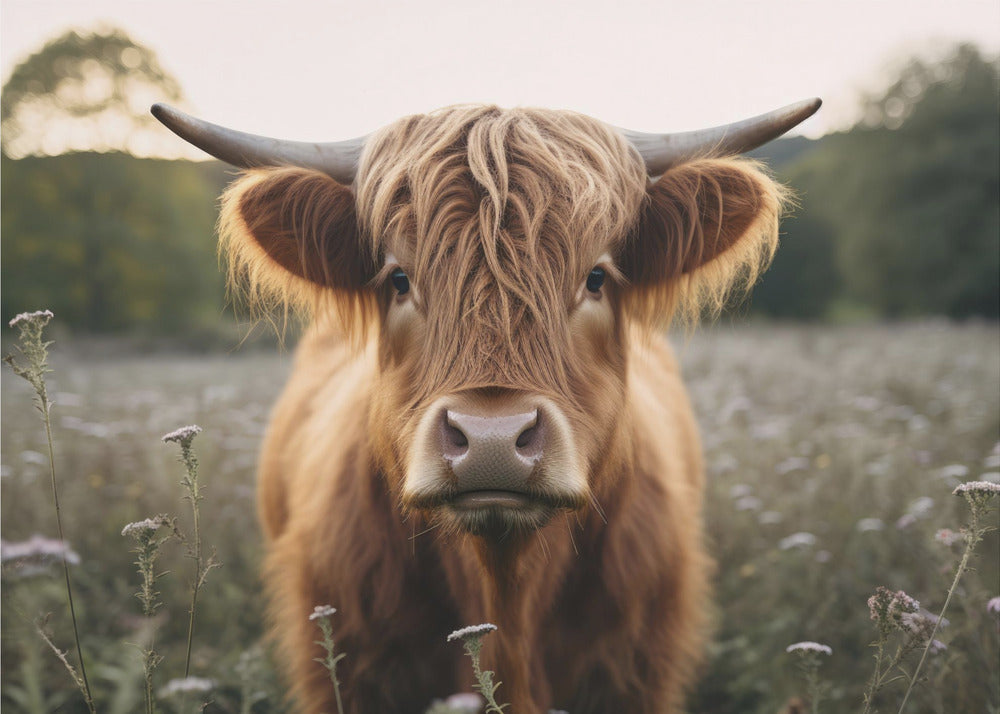 Vaca de las Tierras Altas | Impresiones en Lienzo