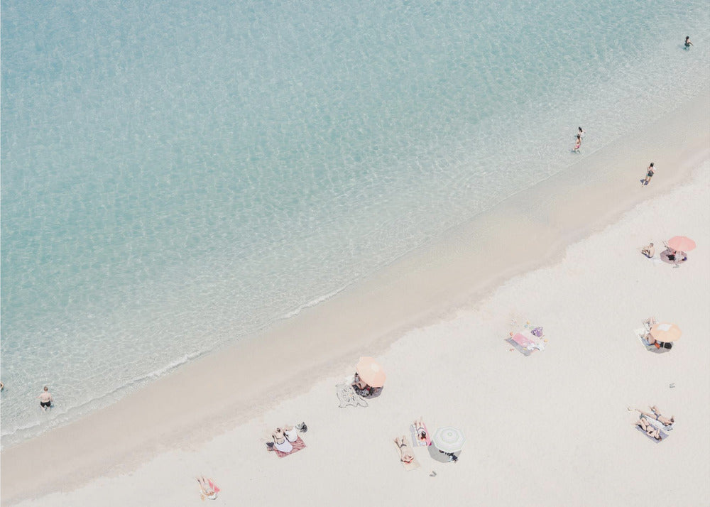 Aerial beach view | Canvas