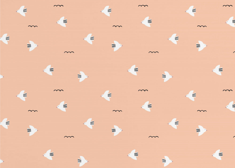 Pájaros (diseño de patrón) | Papel Pintado Fotográfico