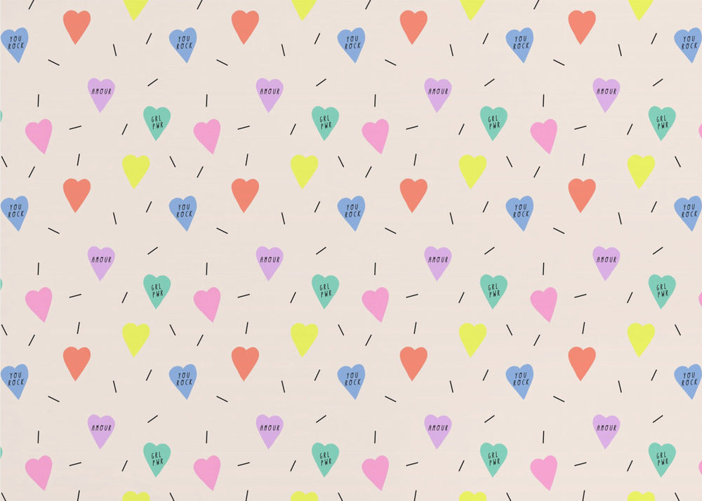 Girl Power (pattern design) | Wallpaper