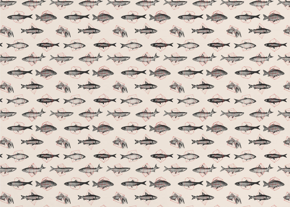 Fisk i geometri nr 1 | Fototapet