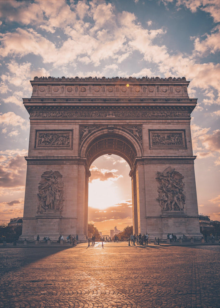 Golden Arc of Paris | Canvas