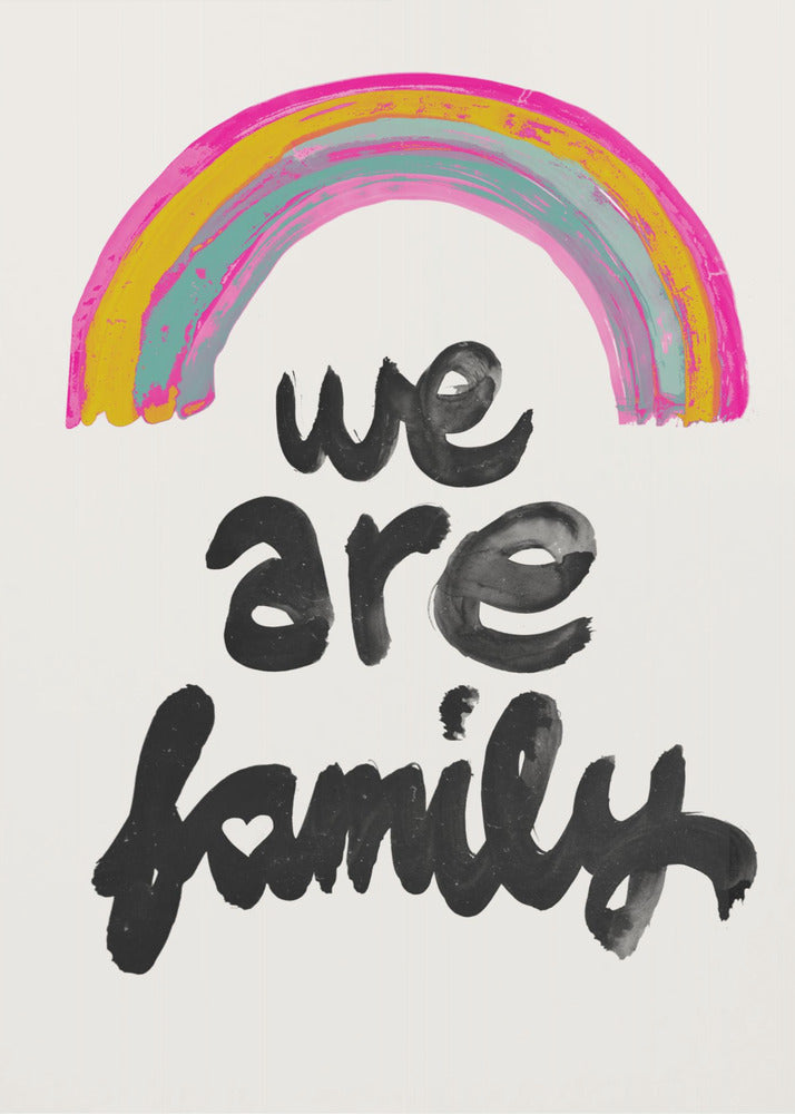 Wij zijn familie | Canvasprints