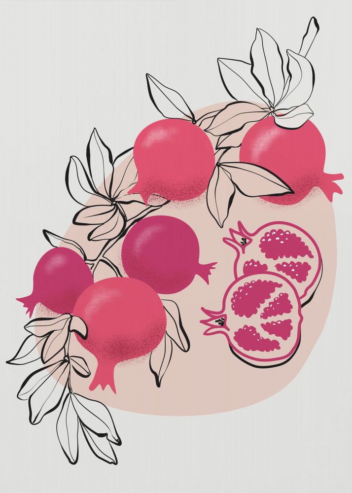 Melograni Fathia | Poster - Stampe d’Arte