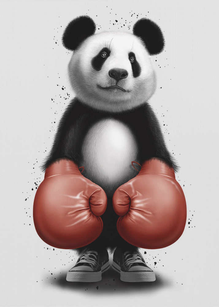 PANDA BOKSER | Wydruki na łótnie