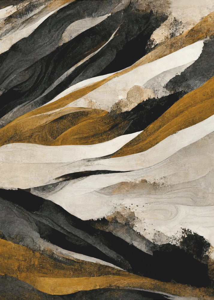Montagnes escarpées | Tableaux sur Toile