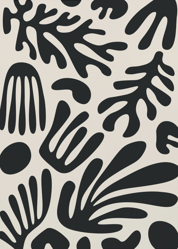 Collection Algues Noires Henri Matisse #3 | Tableaux sur Toile