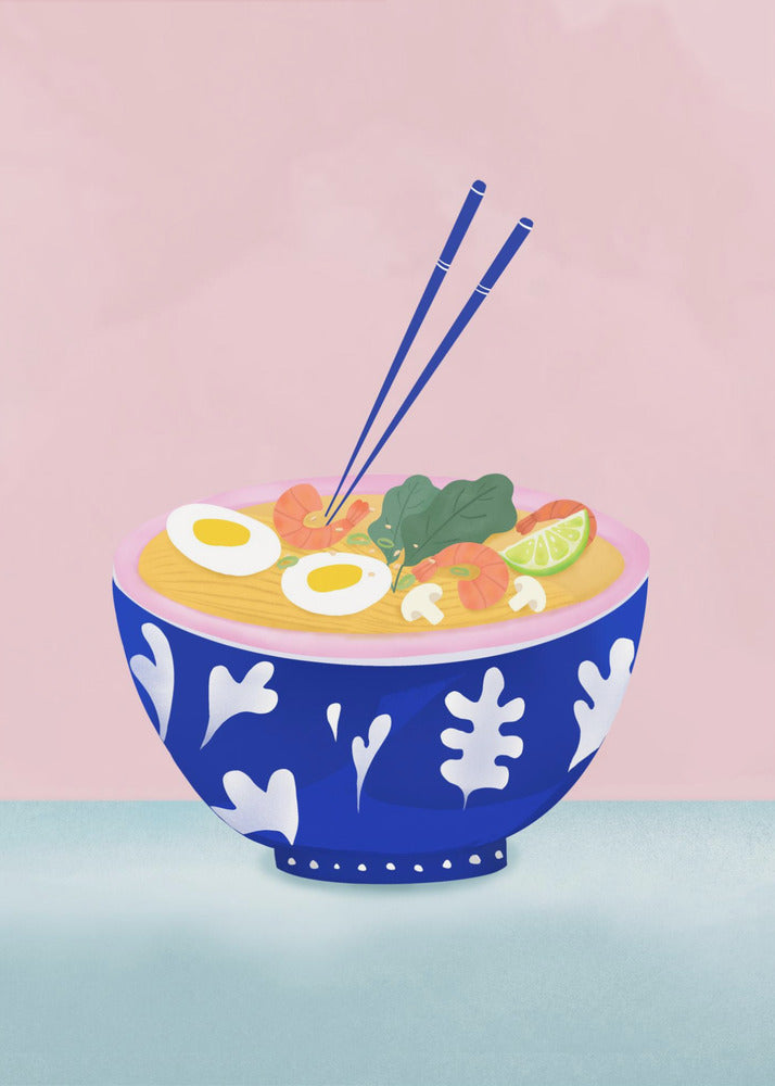 Bol de ramen | Tableaux sur Toile