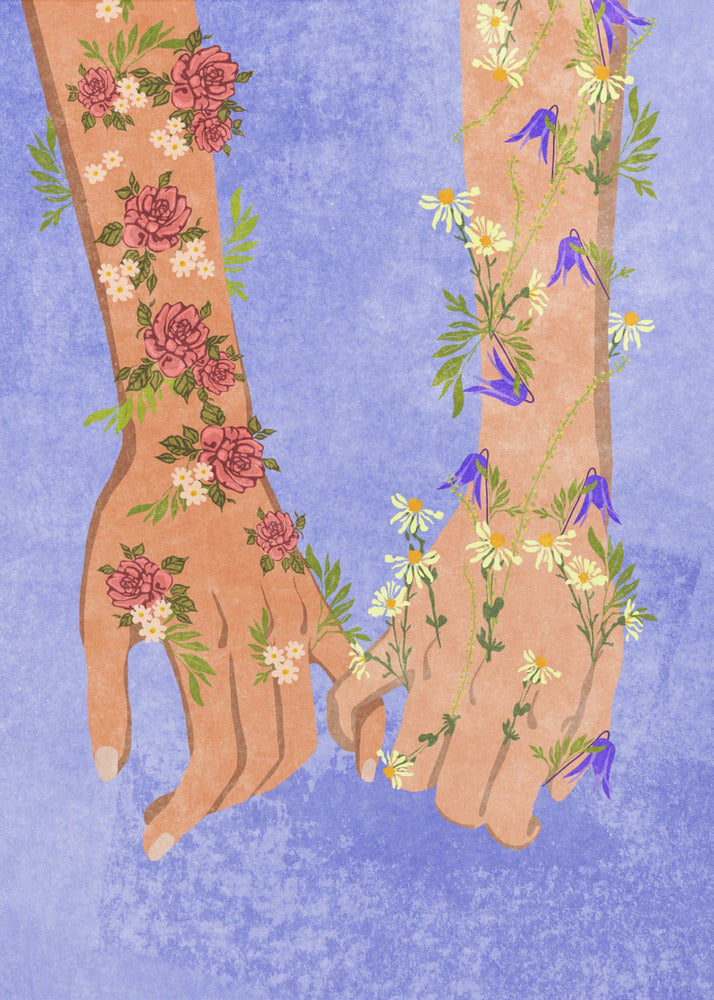 Se tenir la main | Tableaux sur Toile
