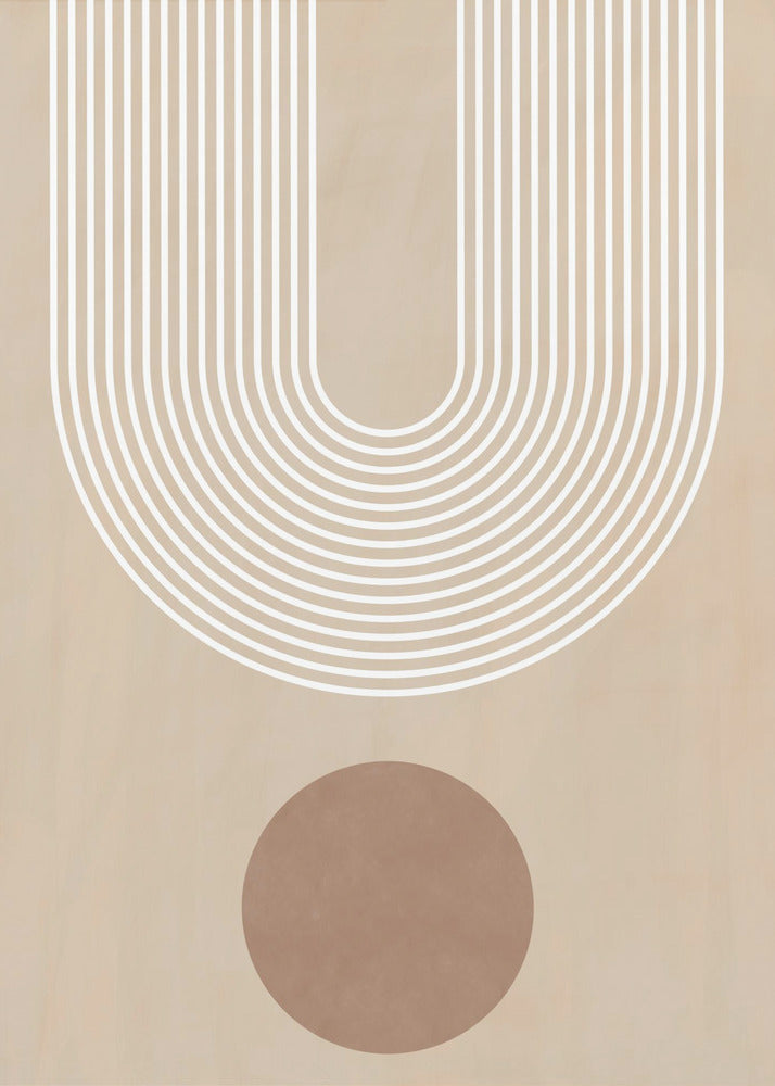 Arco beige Posters - Impresiones de Arte | Impresiones en Lienzo