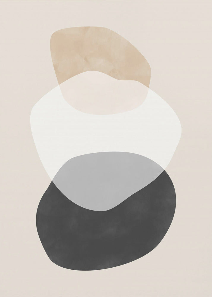 Formas Boho Beige | Impresiones en Lienzo