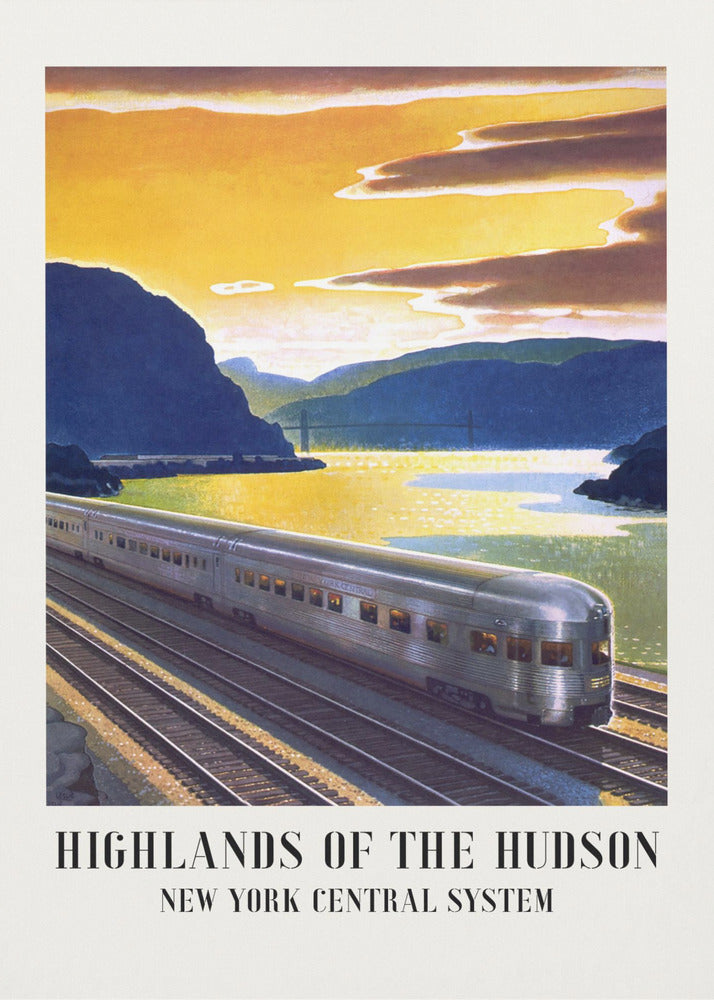Hudsonin New Yorkin keskusjärjestelmän ylängöt | Canvastaulut